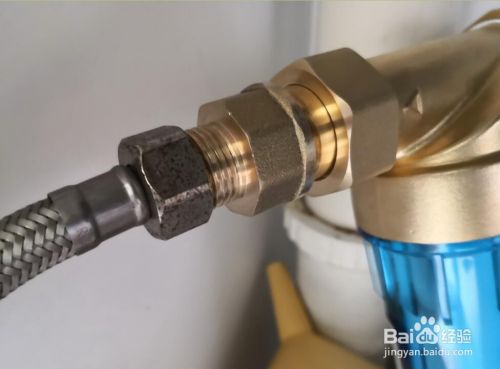 廚房水管前置過濾器安裝圖文說明，7張圖7個步驟，立馬學會！