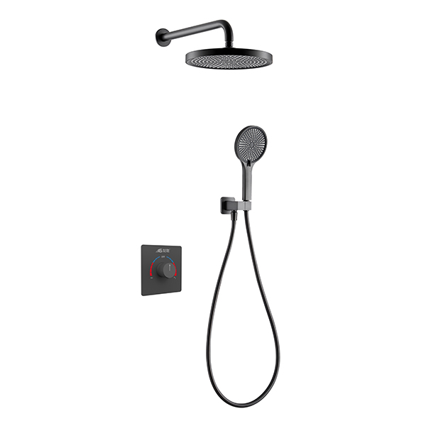 龍勝管三功能暗裝花灑